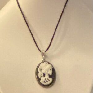 NEW Skull cameo pendant necklace FINAL